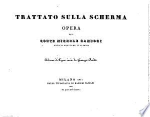Trattato sulla scherma