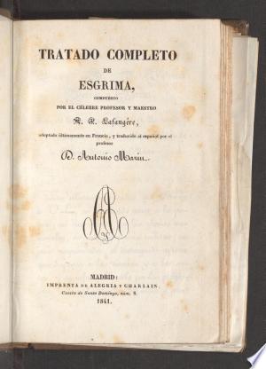 Tratado completo de esgrima