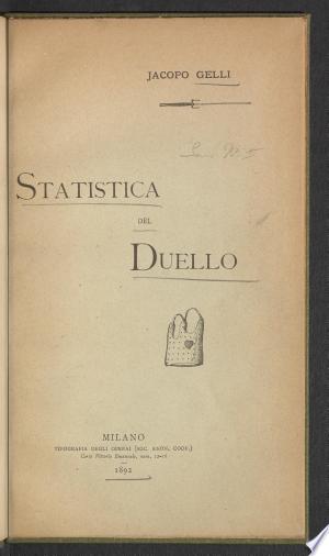 Statistica del duello