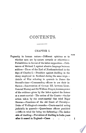 Duelling Days in the Army