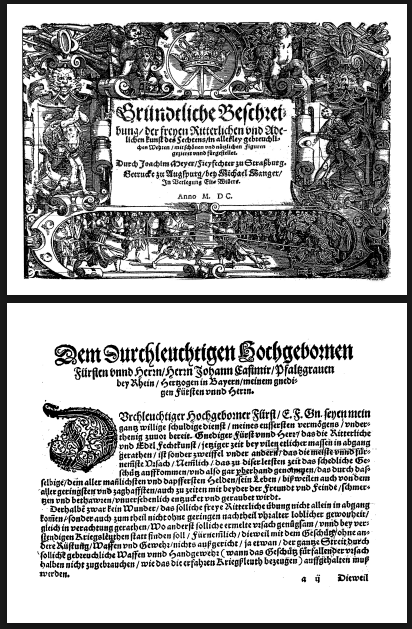 Gründliche Beschreibung der Kunst des Fechtens