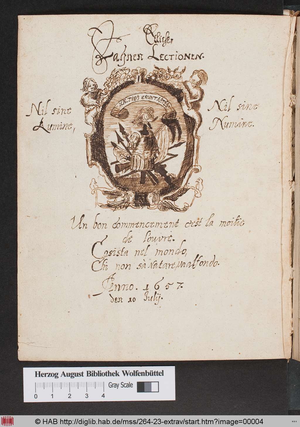 Fechtbuch eines ungenannten Studenten (Cod.Guelf.264.23.Extrav.)