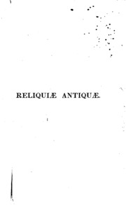 Reliquiæ Antiquæ