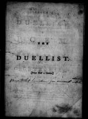 The Duellist: A Poem in Three Books