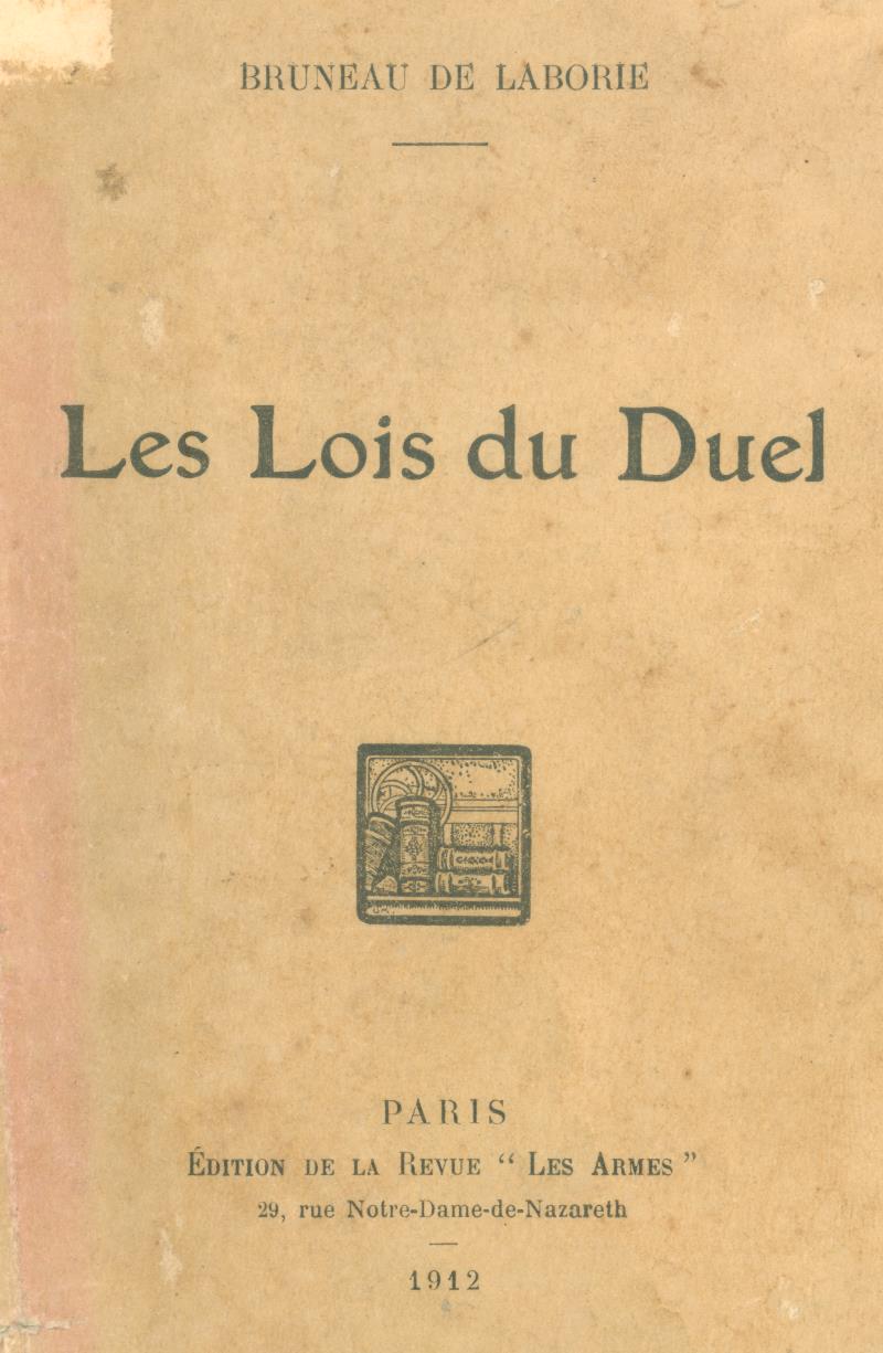 Les lois du duel