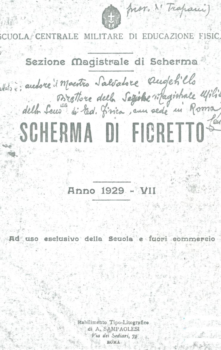 Scherma di fioretto ; Scherma di sciabola ; Scherma di spada