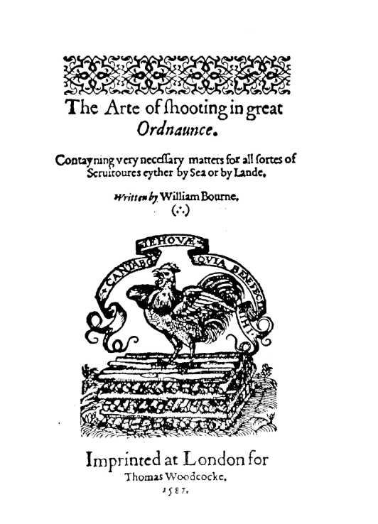 The Arte of shooting in great Ordnaunce
