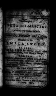 The Compleat Fencing-Master