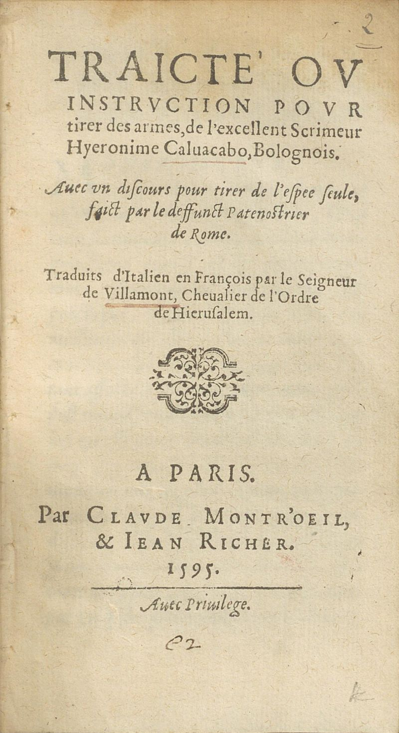 Traité ou instruction pour tirer des armes