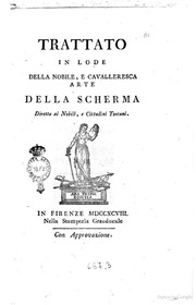 Trattato in lode della nobile e cavalleresca arte della Scherma