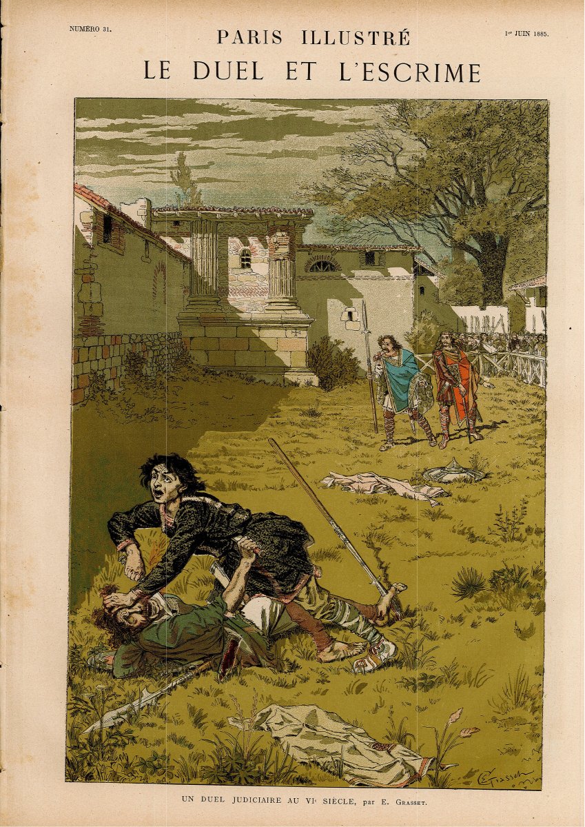 Le Duel et l’Escrime — Paris Illustré, no 31
