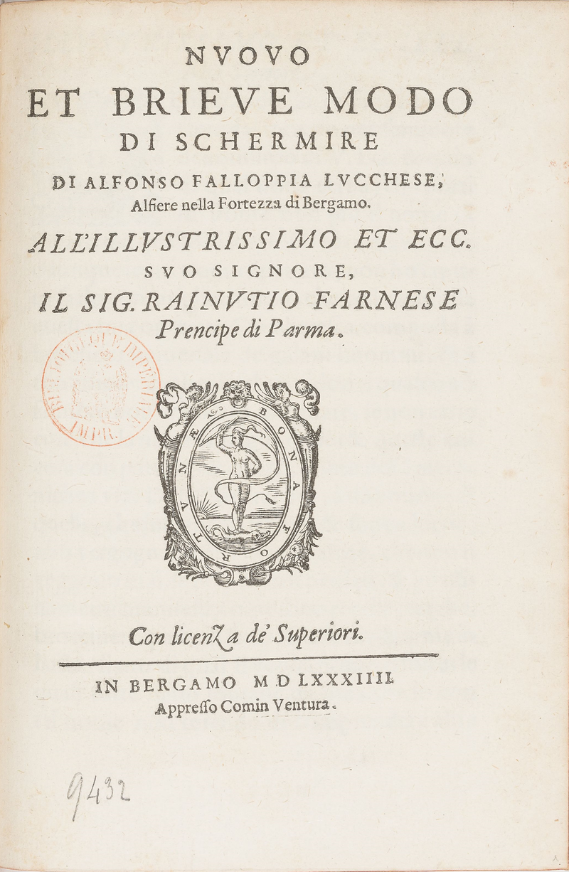 Nuovo et brieve modo di schermire — Alfonso Falloppia